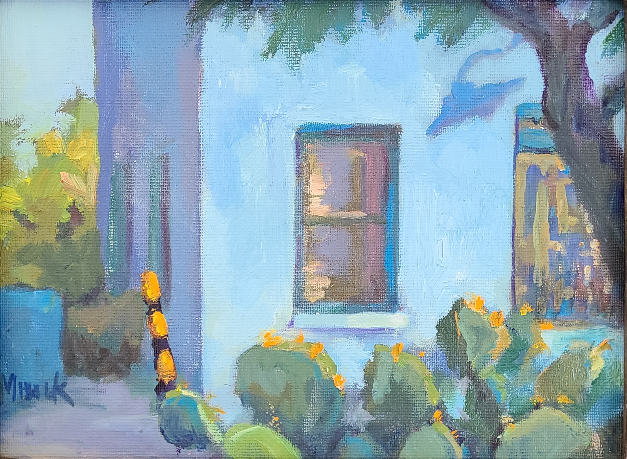 Kathy Minck's "Blue House"