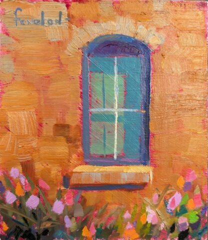 Denyse Fenelon - Window with Flowers